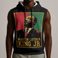 Martin Luther King Jr Sleeveless Hoodie MLK Retro Style - African Pride