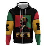 Martin Luther King Jr Zip Hoodie MLK Retro Style
