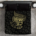 Afro Egypt Bedding Set Horus Eyes Egyptian God
