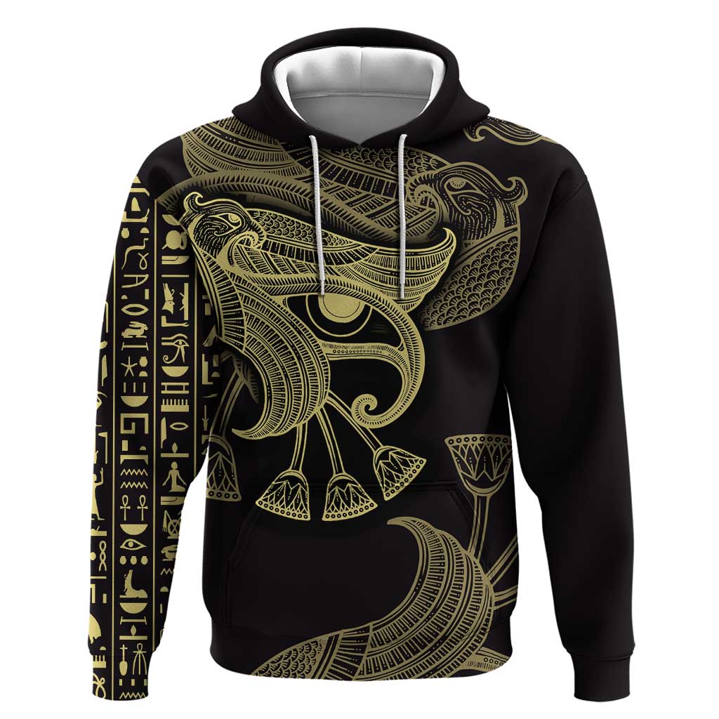 Afro Egypt Hoodie Horus Eyes Egyptian God