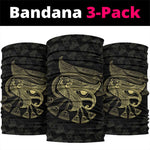 Afro Egypt Neck Gaiter Horus Eyes Egyptian God DT03