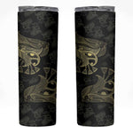 Afro Egypt Skinny Tumbler Horus Eyes Egyptian God
