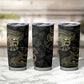 Afro Egypt Tumbler Cup Horus Eyes Egyptian God