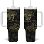 Afro Egypt Tumbler With Handle Horus Eyes Egyptian God