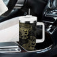 Afro Egypt Tumbler With Handle Horus Eyes Egyptian God
