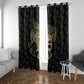 Afro Egypt Window Curtain Horus Eyes Egyptian God