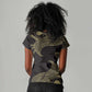 Afro Egypt Women V-Neck T-Shirt Horus Eyes Egyptian God