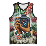 African American Civil Rights Leaders Basketball Jersey Heritage in Frames Photography DT03