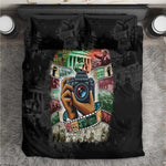 African American Civil Rights Leaders Bedding Set Heritage in Frames Photography