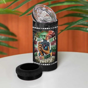 African American Civil Rights Leaders 4 in 1 Can Cooler Tumbler Heritage in Frames Photography