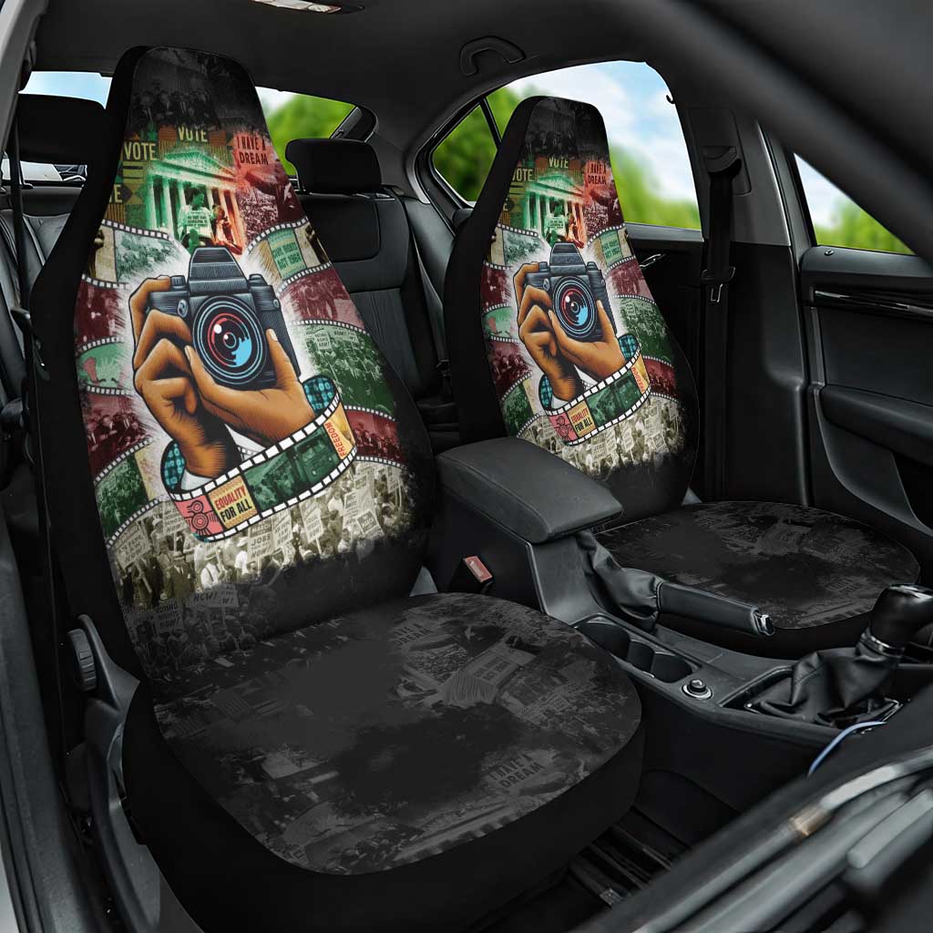 African American Civil Rights Leaders Car Seat Cover Heritage in Frames Photography