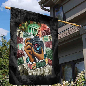 African American Civil Rights Leaders Garden Flag Heritage in Frames Photography