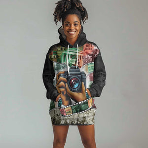 African American Civil Rights Leaders Hoodie Dress Heritage in Frames Photography