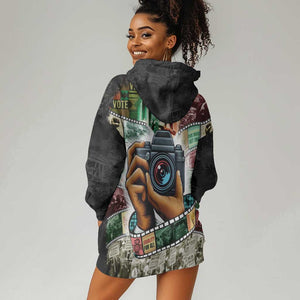 African American Civil Rights Leaders Hoodie Dress Heritage in Frames Photography