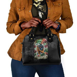 African American Civil Rights Leaders Shoulder Handbag Heritage in Frames Photography