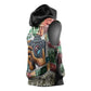 African American Civil Rights Leaders Sleeveless Hoodie Heritage in Frames Photography - African Pride