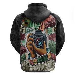 African American Civil Rights Leaders Zip Hoodie Heritage in Frames Photography