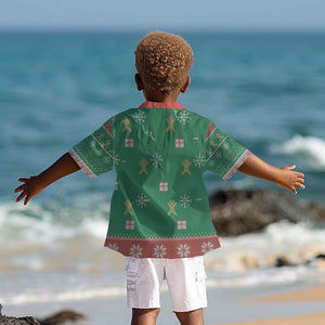 African Birthday Boy Jesus Kid Hawaiian Shirt Afro Christmas