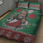 African Birthday Boy Jesus Quilt Bed Set Afro Christmas