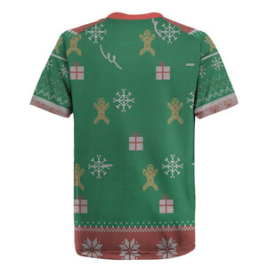 African Birthday Boy Jesus Rugby Jersey Afro Christmas