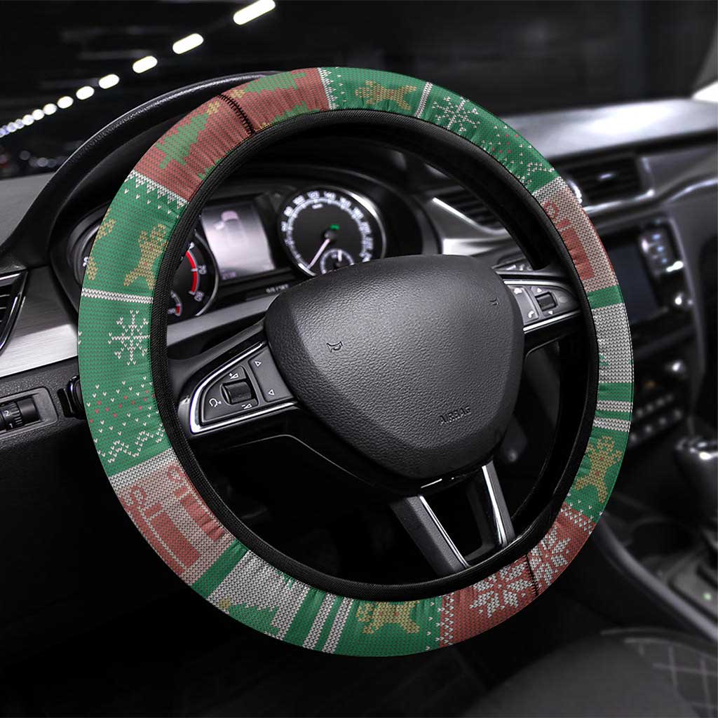 African Birthday Boy Jesus Steering Wheel Cover Afro Christmas