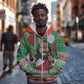 African Birthday Boy Jesus Zip Hoodie Afro Christmas
