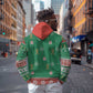 African Birthday Boy Jesus Zip Hoodie Afro Christmas