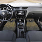 Personalized Black and Gold Lion Africa Car Mats