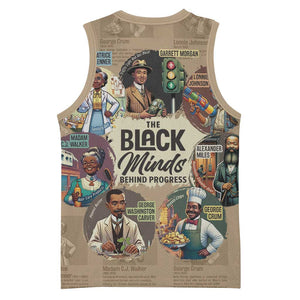 Africa Black Invention Basketball Jersey The Black Minds Behind Progress DT03