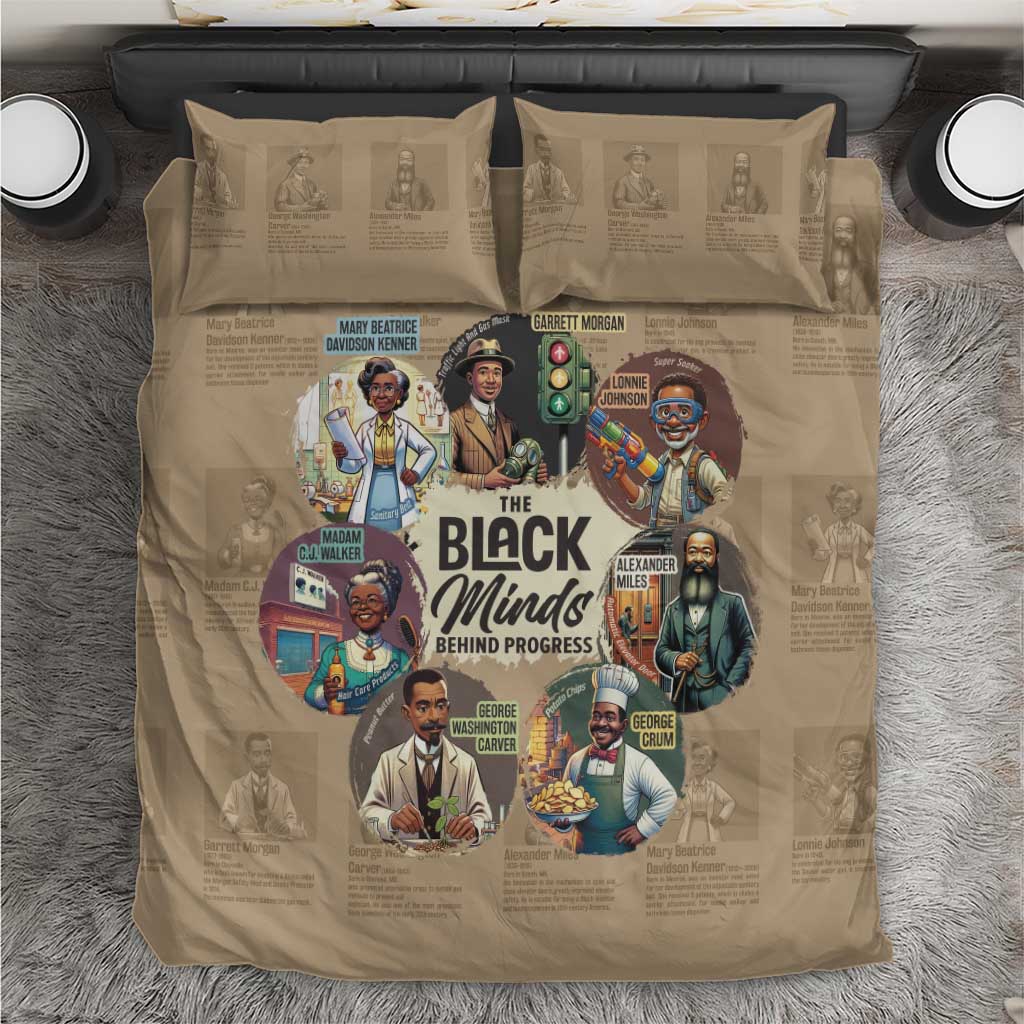 Africa Black Invention Bedding Set The Black Minds Behind Progress