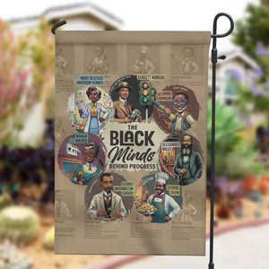 Africa Black Invention Garden Flag The Black Minds Behind Progress