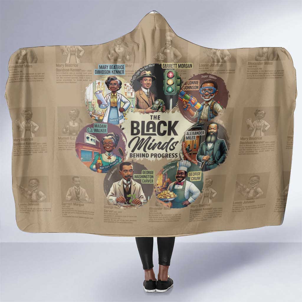 Africa Black Invention Hooded Blanket The Black Minds Behind Progress