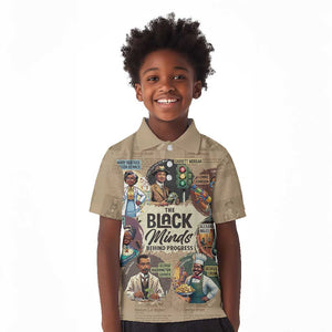 Africa Black Invention Kid Polo Shirt The Black Minds Behind Progress