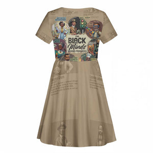 Africa Black Invention Kid Short Sleeve Dress The Black Minds Behind Progress