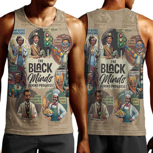 Africa Black Invention Men Tank Top The Black Minds Behind Progress