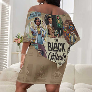 Africa Black Invention Off Shoulder Short Dress The Black Minds Behind Progress