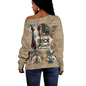 Africa Black Invention Off Shoulder Sweater The Black Minds Behind Progress