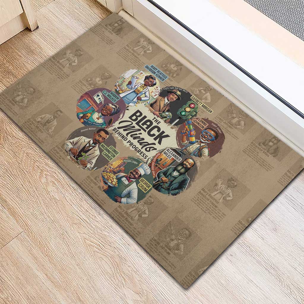 Africa Black Invention Rubber Doormat The Black Minds Behind Progress