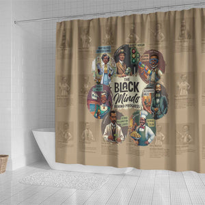 Africa Black Invention Shower Curtain The Black Minds Behind Progress