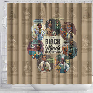 Africa Black Invention Shower Curtain The Black Minds Behind Progress