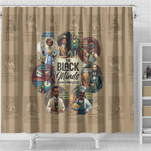 Africa Black Invention Shower Curtain The Black Minds Behind Progress