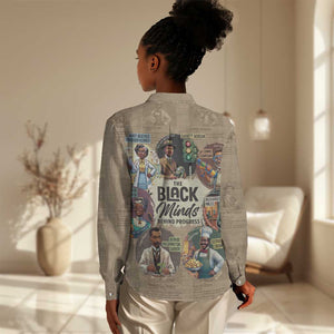 Africa Black Invention Women Casual Shirt The Black Minds Behind Progress