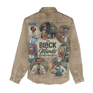 Africa Black Invention Women Casual Shirt The Black Minds Behind Progress