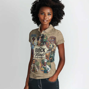 Africa Black Invention Women Polo Shirt The Black Minds Behind Progress