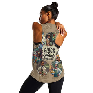 Africa Black Invention Women Racerback Tank The Black Minds Behind Progress