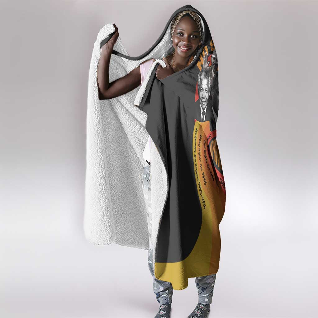 Civil Rights Leaders African American Hooded Blanket No Struggle No Progress