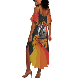 Civil Rights Leaders African American Summer Maxi Dress No Struggle No Progress