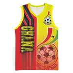 Ghana Soccer Basketball Jersey Black Stars Football - Road To Champion DT03
