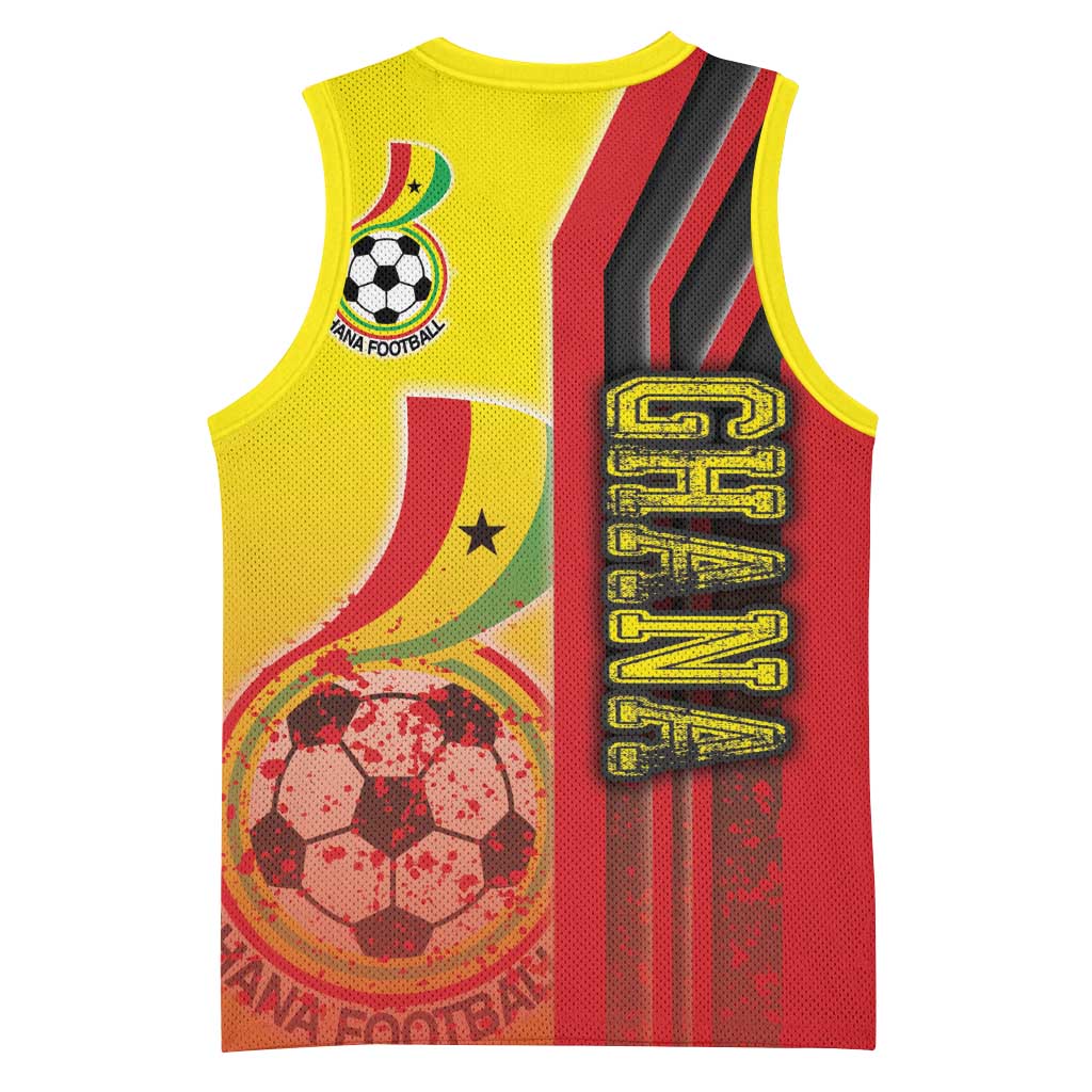 Ghana Soccer Basketball Jersey Black Stars Football - Road To Champion DT03