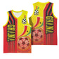 Ghana Soccer Basketball Jersey Black Stars Football - Road To Champion DT03